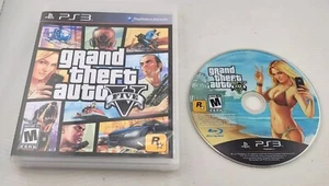 PS3 : Grand Theft Auto V GTA 5 !! Case and Disc, NO Manual NO MAP - Picture 1 of 1