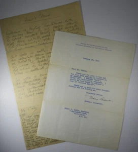 Carta firmada por Eleanor Roosevelt reflexiona sobre Franklin D. Roosevelt después de su muerte - Imagen 1 de 6