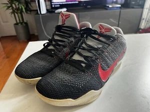 Nike Kobe XI 11 Elite Low Tinker Muse Red Sneakers Sz US 11 Men 822675-060 - Picture 1 of 8