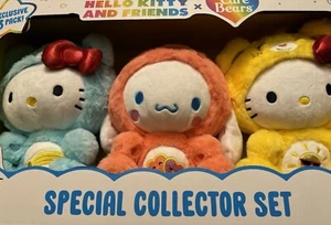 Hello Kitty & Friends X Care Bears confezione da 3 Esclusivo set speciale da collezione - Foto 1 di 6