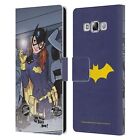 Official Batman Dc Comics Batgirl Leather Book Wallet Case For Samsung Phones 3