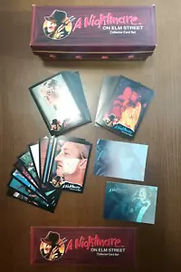 A Nightmare On Elm Street Trading Card Set - 1991, Impel / 132 cards - Foto 1 di 15