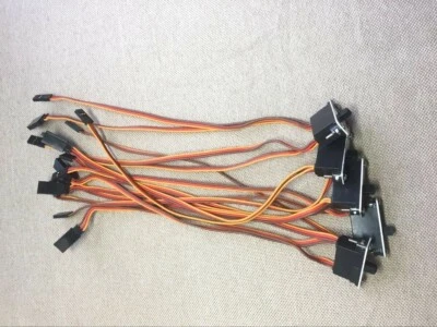 5Pcs On/Off Power Switch Wire Harness Cable 3 Way JR Connectors Plug For RC Car - Image 1 of 4