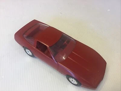 VERY NICE 1984 BURGUNDY RED CHEVROLET CORVETTE   PROMO CAR  - Image 1 of 4