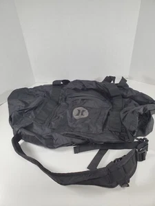 Hurley Wet / Dry Large Backpack Duffle Bag, Black EUC - Picture 1 of 10