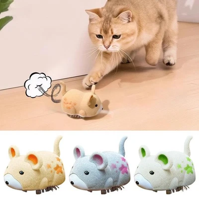 Remote Control Cat Toy Rechargeable Moving Mouse Interactive Toys- X9Y7 - Image 1 of 4