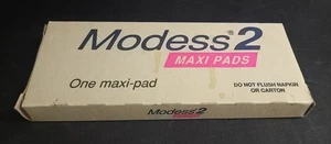 Modess 2 Maxi Pad (1) für Rochester Tampon Vendor Dispenser Modell 8N Münzbetrieb - Bild 1 von 10