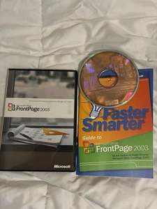 Microsoft Office Front Page 2003 Upgrade with Product Key and Case - Afbeelding 1 van 1