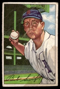 1952 Bowman Bob Swift Detroit Tigers #131 - Foto 1 di 2
