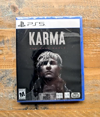 NEW ✹ Karma The Dark World ✹ Playstation 5 Game ✹ PS5 PRO ENHANCED ✹ USA - Image 1 of 4