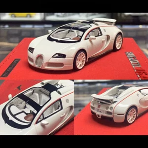 HH 1:43 Bugatti Veyron car model white carbon Edition Limited collection - Picture 1 of 6