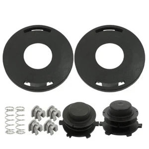 2 Pcs Spool&Cap Trimmer Head Fits For FS76AVE FS76AVRE FS80E FS80RE FS81 - Picture 1 of 14
