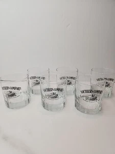 Southern Comfort Whiskey Tumbler Glasses The Grand Old Drink Of The South 6 Pc - Picture 1 of 3