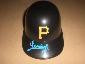 Luis Escobar Signed Pittsburgh Pirates Mini Helmet Souvenir Cap Ice Cream Auto - Picture 1 of 2