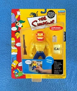 RAGIN WILLIE THE SIMPSONS WOS 5 INCH FIGURE PLAYMATES SERIES 8 2002 - Picture 1 of 2