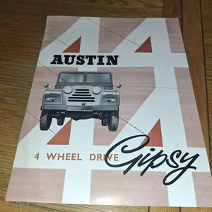 Folleto original de venta de autos de la década de 1960*austin gipsy tracción en las cuatro ruedas* como nuevo * 12 páginas - Imagen 1 de 3