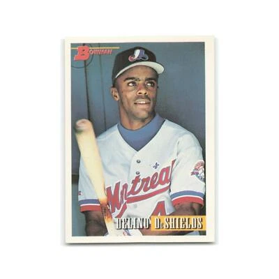 Delino DeShields 1993 Bowman #424 Montreal Expos Baseball Card NM - Image 1 of 3