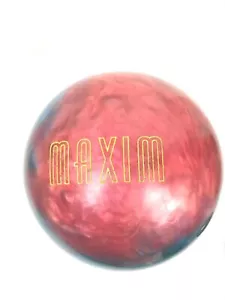Bola de boliche Ebonite Maxim roja/dorada/azul 8 lb con bolsa de bola envío gratuito - Imagen 1 de 8
