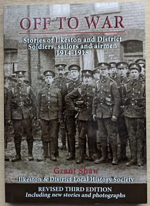 ILKESTON WW1 HISTORY Soldiers Derbyshire First World War Army RFC Royal Navy - Imagen 1 de 1