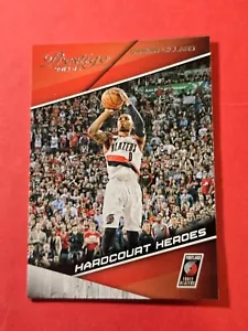 2014-15 Prestige Hardcourt Heroes #4 Damian Lillard, cd1 - Picture 1 of 3