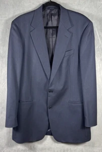Brooks Brothers 1818 Madison Made In Italy Blazer Navy Mens 41 Long Preppy - Picture 1 of 7