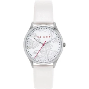 RELOJES TED BAKER Damas Belgravia Acero Inoxidable Blanco Reloj BKPBGS003 - Imagen 1 de 4