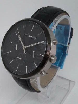 Vince Camuto VC/1098TB Men's 43mm Stainless Steel Multi-Function Watch NEW BATT - Image 1 of 4