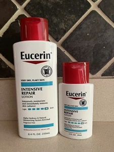 Eucerin Loción Reparación Intensiva 8.4oz y 3 OZ - Imagen 1 de 3