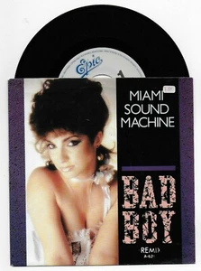 MIAMI SOUND MACHINE GLORIA ESTEFAN BAD BOY SINGLE FROM NETHERLANDS - Picture 1 of 1