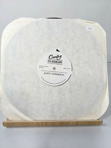 COUNTRY CLOSEUP RADIO SHOW JOHN ANDERSON HOST LON HELTON 7/23/1984 RECORD VTG - Imagen 1 de 3