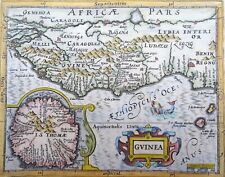 Africa, Ivory Coast, Ghana, Nigeria, Benin, Sao Tomé... Hondius / Mercator, 1613