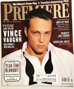 PREMIERE Magazine - January 1999 - Vince Vaugn and article with Angelina Jolie - Picture 1 of 1