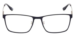 BMW BW5064-H 091 Blue Metal Square Optical Eyeglasses Frame 55-17-145 - Picture 1 of 3