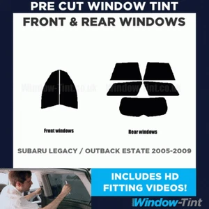 Pre Cut Window Tint For Subaru Legacy / Outback Estate 2005-2009 - Full Kit - Picture 1 of 5