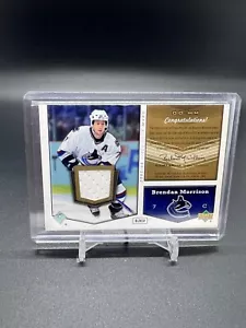 2007-08 Upper Deck MVP One on One Jerseys #OOHM Shawn Horcoff Brendan Morrison - Picture 1 of 2