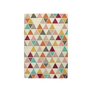 Multicolor Hand Made Hand-Tufted Carpet 100% Wool Area Rug For Home Decor Carpet - Picture 1 of 12