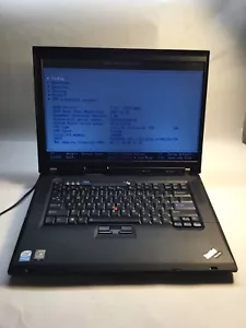 Lenovo ThinkPad R61 15" Laptop Intel Celeron 540 1,86GHz - BOOTS TO BIOS - MZ - Bild 1 von 6
