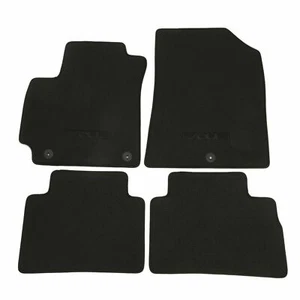 NUEVO FABRICANTE DE EQUIPOS ORIGINALES KIA SOUL 2020-2022 JUEGO DE ALFOMBRILLAS NEGRAS (4 PIEZAS) - Imagen 1 de 2