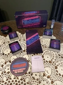 Hasbro Midnight Taboo Game Unspeakable Late Night Fun! Adult Game C0418 - Picture 1 of 15