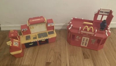 2 - McDonalds Play Place Drive Thru Restaurant Playset Vtg 2003 & Register RARE - Image 1 of 4