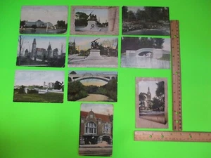 Antique Wisconsin Post Cards All Postmarked Between 1907 and 1912 Lot of 10 Card - Picture 1 of 21