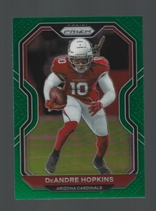 Panini Prizm 2020 DeAndre Hopkins verde Prizm paralelo - Imagen 1 de 1