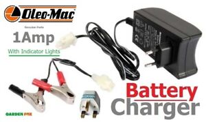 Genuine OLEO MAC 72C/125H Ride On Mower - 1A BATTERY CHARGER - CG1ABCH O52