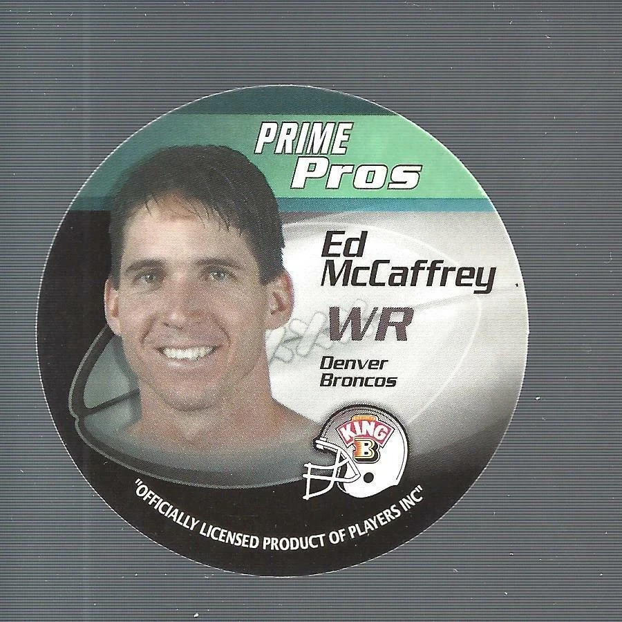 Selección de tarjeta de fútbol americano King B Discs 2001 Foto 1 de 1