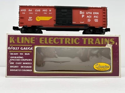 O K-Line Box Car Train K-6417 Southern Pacific SP #6417. - Image 1 of 4