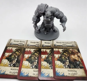 Siege Breaker! + Scatola Carte Orda Zombicida - Esclusiva KS - Non Utilizzata Non Dipinta - Foto 1 di 9