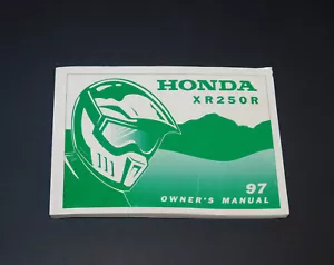 Honda XR250R Off-Road Motorcycle 1997 Owner's Manual Book Nice Complete! - Picture 1 of 1