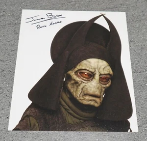 Jerome Blake persönlich handsigniertes Autogramm 10x8 Foto Star Wars Geschenk - Bild 1 von 2