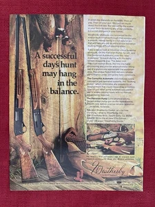 Vintage 1973 Weatherby Print Ad Regency Over & Under Werbung - Bild 1 von 3