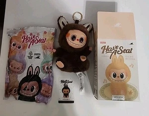 Ultra Rare Pop Mart Labubu Monsters Have A Seat Plush Duo Duo Secret - Picture 1 of 12
